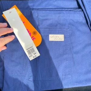 Urbane navy blue nursing pants. Size X-large.